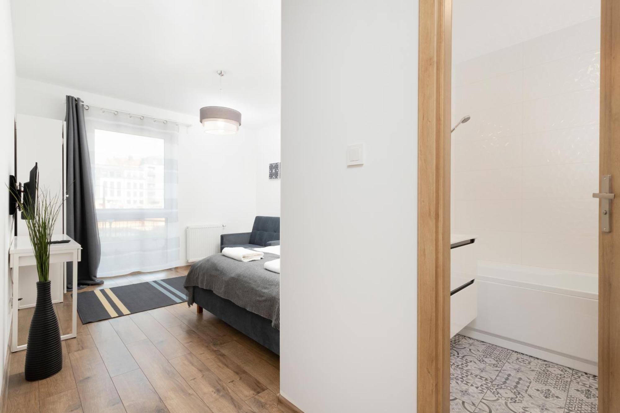 Totu Home Marina Gdansk Modern Apartment Exteriör bild